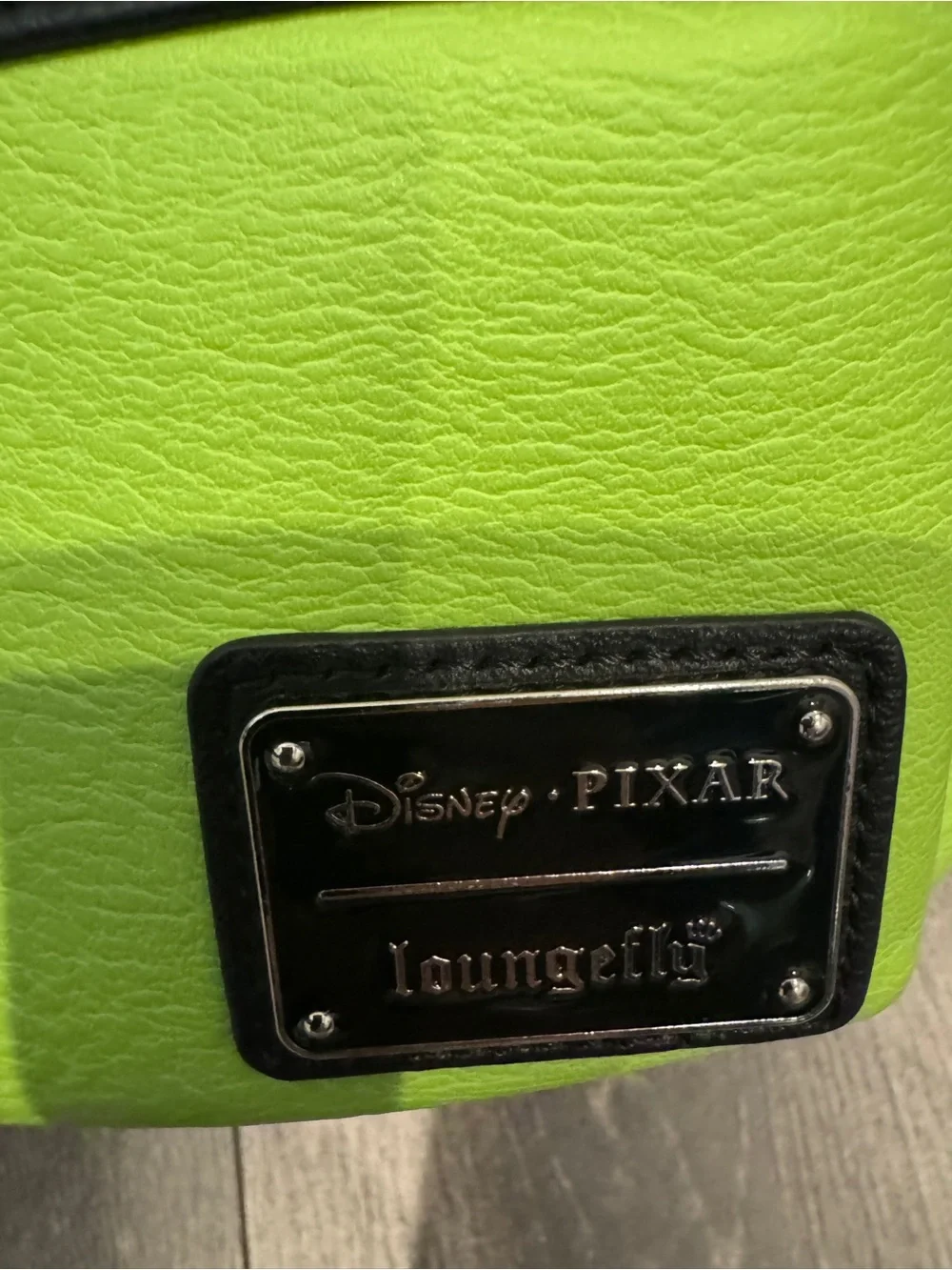 Loungefly Disney Pixar Mike Wazowski Green Mini Backpack